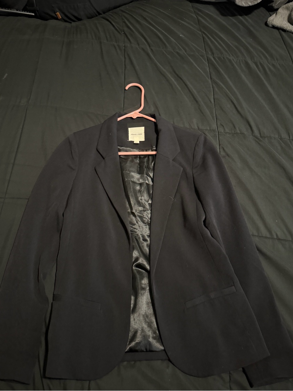 silence + noise Black Tailored Blazer